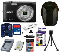 Nikon Coolpix S2800 32GB Camera Kit