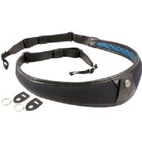 4V Design ALA Canvas and Leather Camera Neck Strap with Universal Fit (Black/Black)