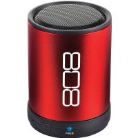 808 Canz Bluetooth Wireless Speaker, Red