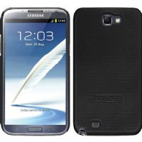 Amzer 94954 Snap On Case For Galaxy Note II, Black