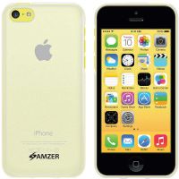 Amzer 96637 iPhone 5C Pudding TPU Case, Clear