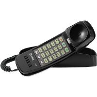 AT&T Corded Trimline Telephone, Black