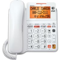 AT&T CL4940WH Corded Digital Answering System, White