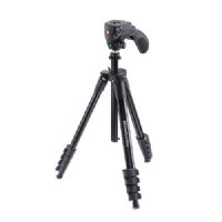 Manfrotto MKCOMPACTACN-BK Compact Action Tripod (Black)