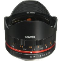 Bower 8mm f/2.8 Ultra Compact Fisheye Lens for Samsung NX Mount
