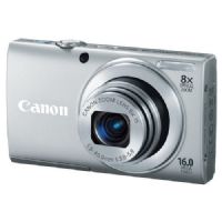 Canon 6148B001 PowerShot A4000 IS 16 MP Digital Camera (Silver)