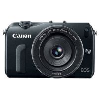 Canon EOS M 18.0 MP Digital camera - mirrorless system - Black - 22mm Pancake lens