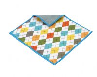 Carson MF-11 (01) Double Sided Cleaning Cloth - Spring Argyle
