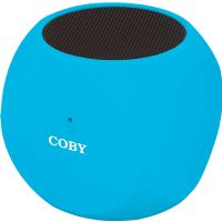 Coby Mini Bluetooth Speakers, Blue