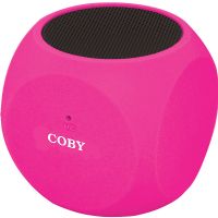 Coby Mini Bluetooth Speakers, Pink