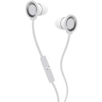 Coby Tangle Free Stereo Earbuds, White