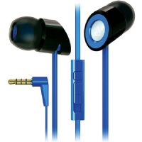 Creative MA350BU Labs In-Ear Headphones with Mic & Remote, Blue