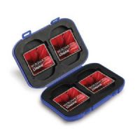 Delkin Devices Weather resistant CF memory card tote - holds 8