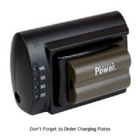 Delkin Devices DUAL UNIVERSAL DSLR BATTERY CHARGER INCLUDING COUNTRY-SPECIFIC PLUGS & CAR ADAPTERS