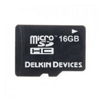 Delkin Devices 16GB microSDHC Memory Cards with SD Adapter