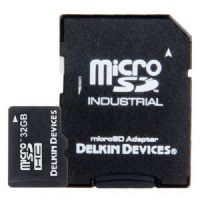 Delkin Devices 32GB microSDHC Memory Cards with SD Adapter