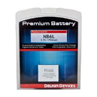 Delkin Devices Premium Rechargeable Batteries for Canon NB6L