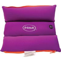 DR. DRMA8006 SCHOLLS 2-in-1 Massaging Cushion with Microbeads, Purple