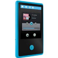 Ematic EM318VIDBL 8GB 2.4-Inch Touch Screen MP3 Video Player w/Bluetooth, Blue