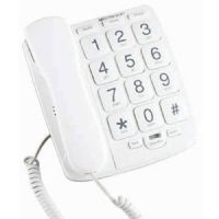 Emerson EM300WH Big Button Phone, White