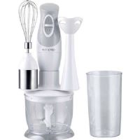 EuroPrep EP130 2 Speed Chef Series Hand Blender, Stainless Steel Blade w/Chopper and Whisk