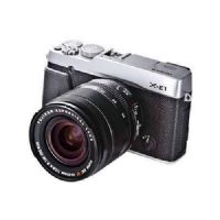 Fujifilm X-E1 16.3 MP Digital camera - mirrorless system - Silver - 18-55mm OIS lens