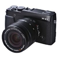 Fujifilm X-E1 16.3 MP Digital camera - mirrorless system - Black - 18-55mm OIS Lens