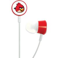 GEAR4 Angry Birds Tweeter Earbuds, Red