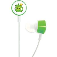 GEAR4 Angry Birds Tweeter Earbuds, Green