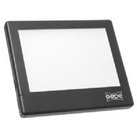 Gepe Pro 5x7 LED slim light box with AC adapter and case