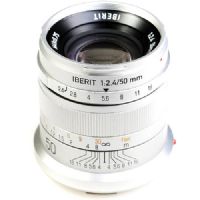 Handevision IBERIT 50mm f/2.4 Lens for Leica L (Silver)