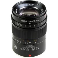 Handevision IBERIT 75mm f/2.4 Lens for Fujifilm X (Black)