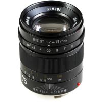 Handevision IBERIT 75mm f/2.4 Lens for Leica M (Black)