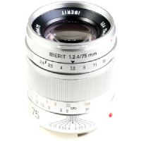 Handevision IBERIT 75mm f/2.4 Lens for Leica M (Silver)