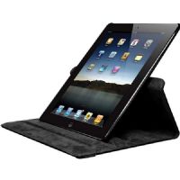Hype HY1014IPBK Swivel Folio Case For New iPad & iPad 2, Black