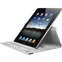 Hype HY1014IPWH Swivel Folio Case For New iPad & iPad 2, White