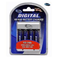 iConcepts Overnight Battery Charger w/4aa Batt