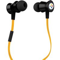 iHip NFL Earbuds with Mic, Pittsburgh Steelers