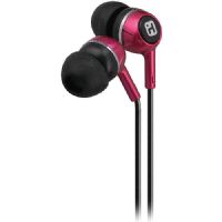 iHome IB25PC Noise-Isolating Earbuds, Pink