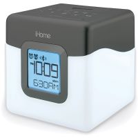 iHome Bluetooth Color Changing Dual Alarm Clock FM Radio