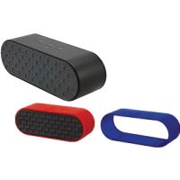 iLive Portable Wireless Bluetooth Speaker w/Chanageable Rubberized Covers