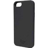 iLuv ICA7T306BK Soft Flexible Case for iPhone 5/5s, Black