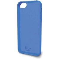 iLuv ICA7T306BL Soft Flexible Case for iPhone 5/5s, Blue