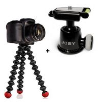 Gorillapod SLR Zoom & Ball Head Bundle (Black/Red)