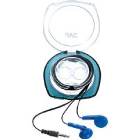 JVC HAF10CA Earbuds with Carrying Case, Blue