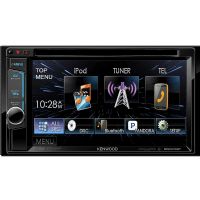 Kenwood Double DIN Bluetooth In-Dash DVD/AM/FM Receiver with 6.2