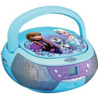 KID FR430EX DESIGNS Frozen CD Player Boombox w/Mic
