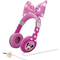 KID MM140 DESIGNS Disney's Minnie Mouse Bowtique Youth Headphones