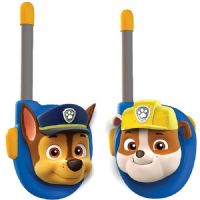 KID PW202 DESIGNS Paw Patrol Chase and Rubble Character Walkie Talkies