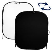 Lastolite LL LC5621 Plain Collapsible Reversible 1.5 x 1.8m Black/White